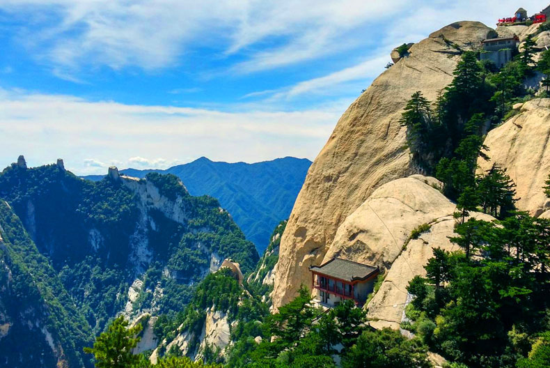 华山门票价格含往返车费西安旅游纯玩跟团自由游华山一日